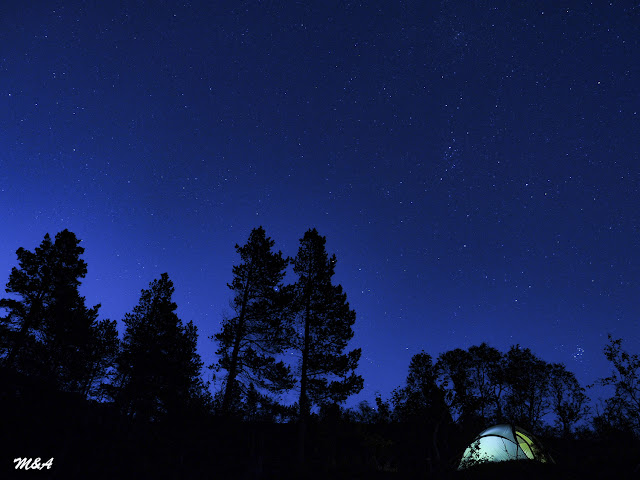 Noche de estrellas en Anderdalen por El Guisante Verde Project