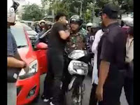 Inilah Video Detik-Detik Bimantoro, Pemuda Yang Pukul Anggota TNI