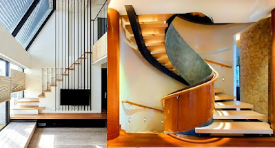 How to design villa stairs   كيفية عمل سلم داخلي للفلل