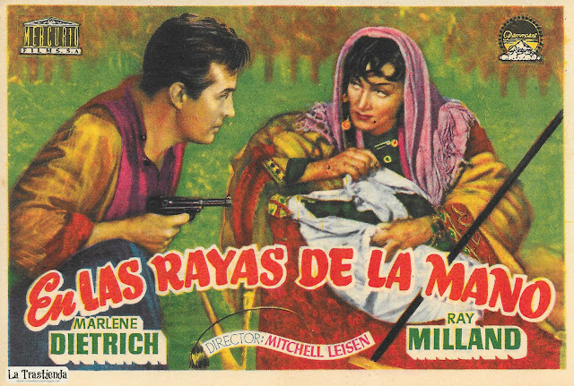 En las Rayas de la Mano - Programa de Cine - Marlene Dietrich - Ray Milland