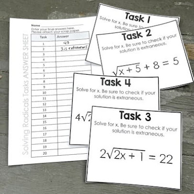 solving radical equations