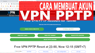 Cara Membuat Akun PPTP