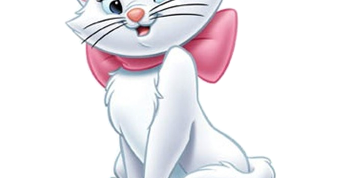 kartun kucing marie cantik bertabur pink love - kumpulan ...