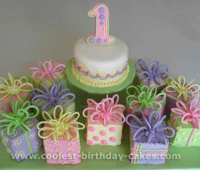 (Girls 1st Birthday Cake with ) 1st birthday ideas