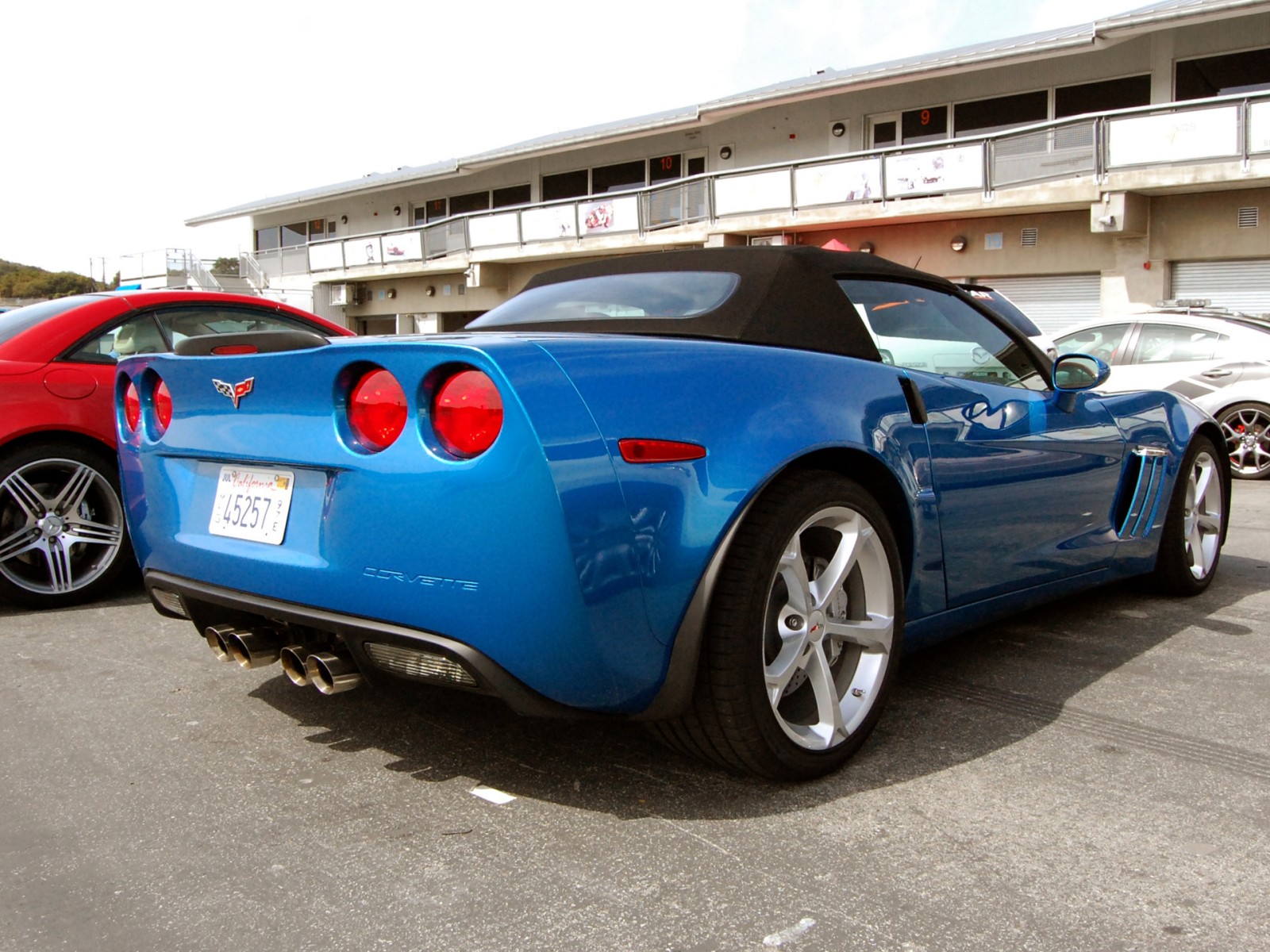 Blue Box Car Racer - Corvette HD