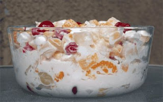 AMBROSIA-MARSHMALLOW FRUIT SALAD