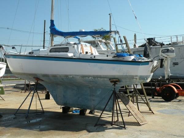 Here it is - FREE 23 foot sailboat