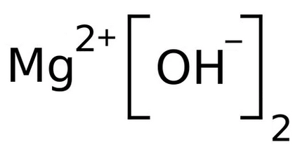 formula quimica hidróxido de magnésio