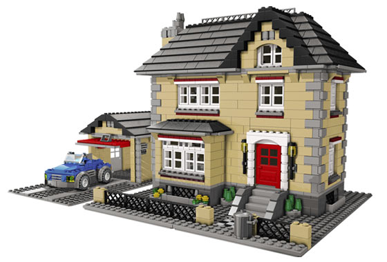 Steve's LEGO Blog: The Classic LEGO House