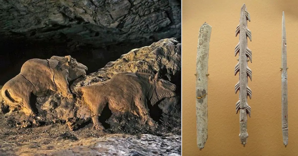 15,000-Year-Old Perfectly Preserved Bison Sculpture Found In Cave In France