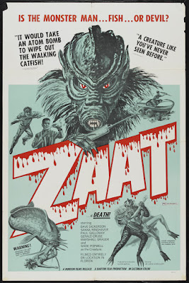 Zaat (aka Blood Waters of Dr. Z) (1975, USA) movie poster