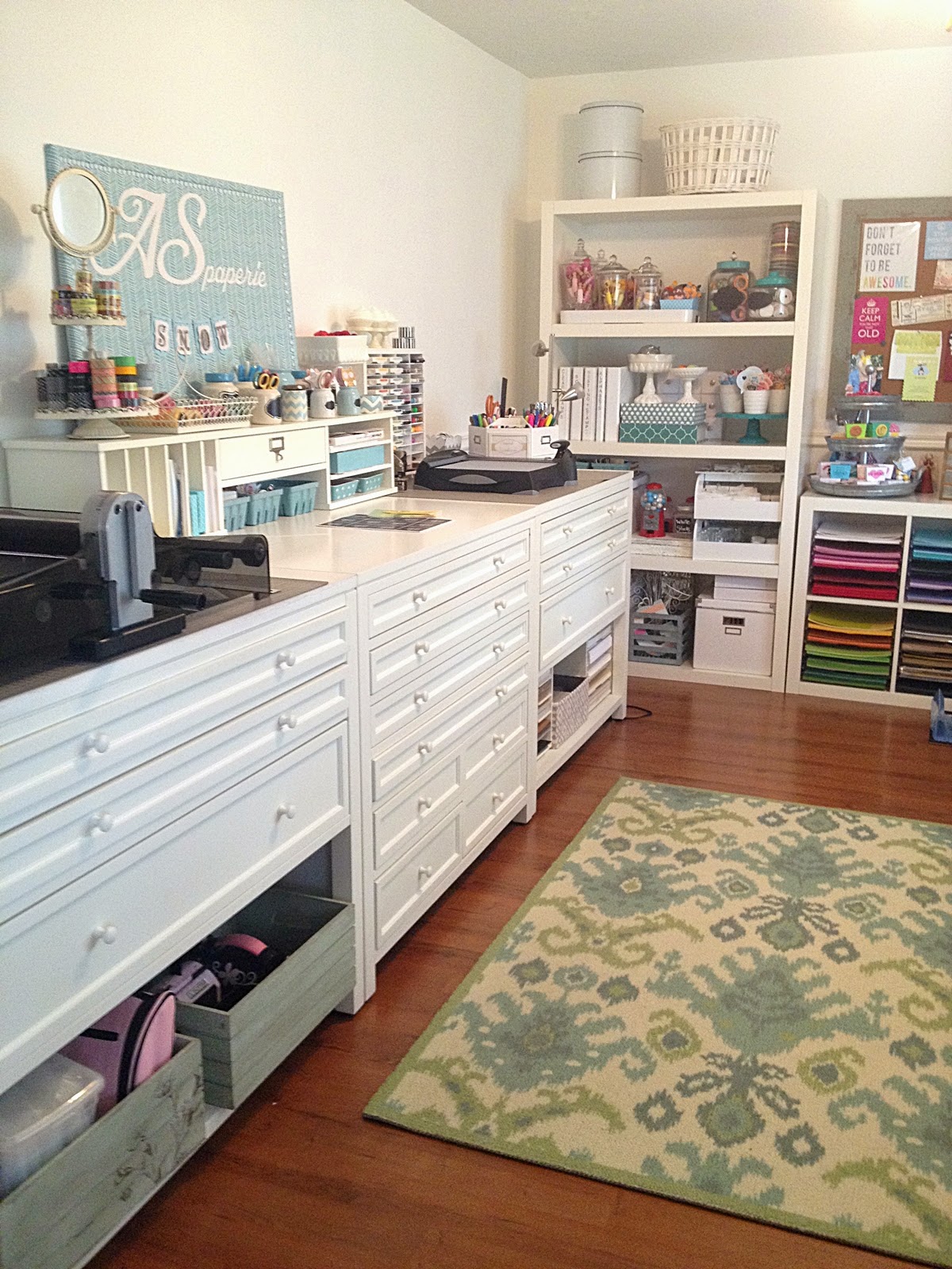 sweet bambinos: WHAT'S INSIDE? A CRAFT ROOM TOUR - Part 2