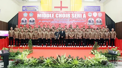 GMIM Sion Malalayang Juara 3 Lomba Paduan Suara Middle Choir Seri A HUT ke-61 P/KB Sinode