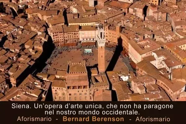 Panorama della città di Siena