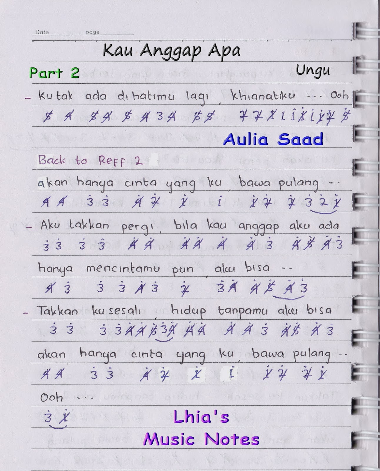 Ungu – Kau Anggap Apa Part 2