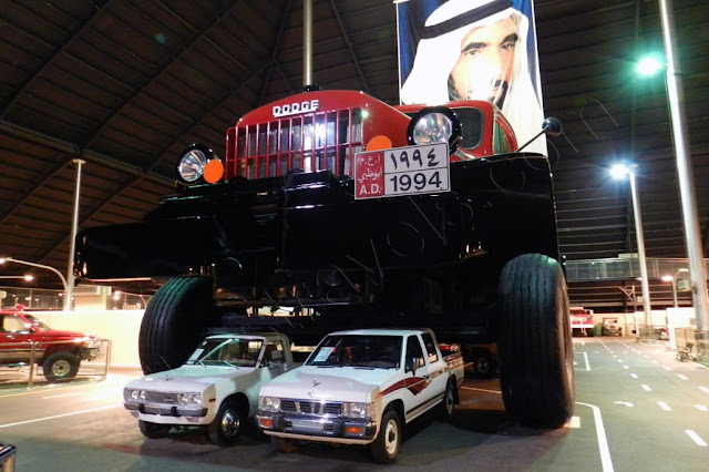 Giant Dodge truck