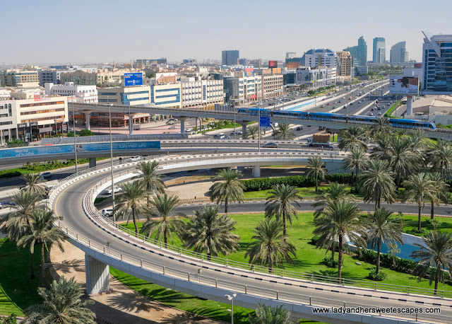 city view from Azure in Pullman Hotel Dubai