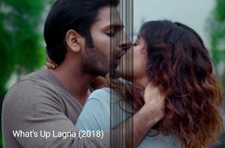 Prarthana behare kissing scene with vaibhav tatwavadi in movie whats up lagna 