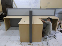 Office Cubicle Workstation Table Knockdown Manufacturer Central of Java Semarang