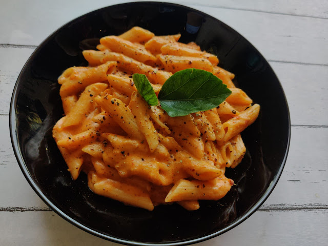 2-ingredient creamy vegan pasta recipe