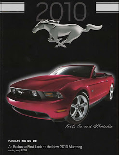 2010 Mustang Guide brochure