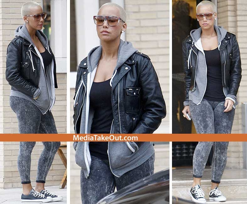 amber rose pregnant by fabolous. Amar#39;e and Amber sat very