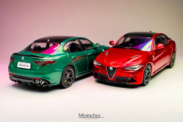 Alfa Romeo Giulia 2016 - Nos photos des dernières 1/43 de Solido