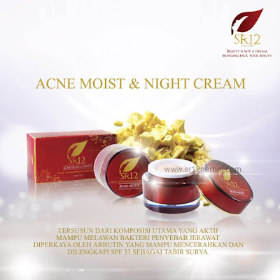 Acne Moist & Night Cream