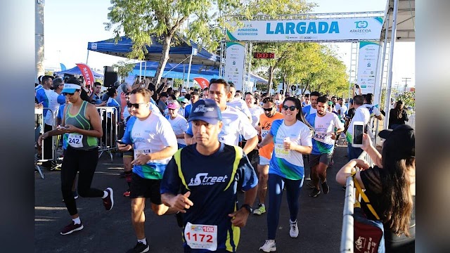 Aparecida de Goiânia: Atletas e amadores tem até domingo para se inscrever em, Aparecida Correndo pela Vida