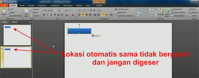 Cara Membuat Drop Down Menu pada Power Point