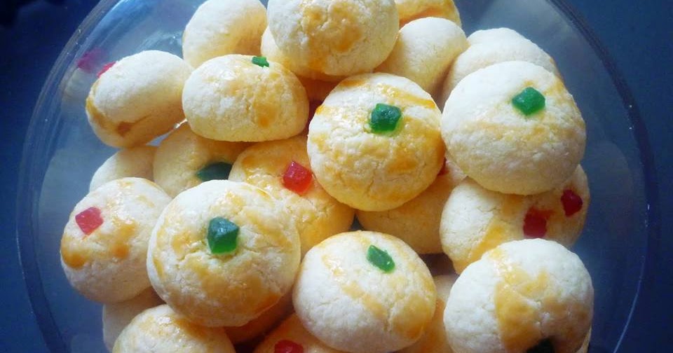 Biskut Kelapa Mudah Sukatan Cawan 