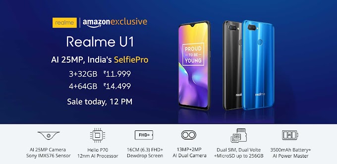 Buy Realme U1 starts from 11999