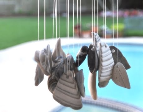 DIY Wind Chime Ideas with Shells, Beach Glass and Driftwood