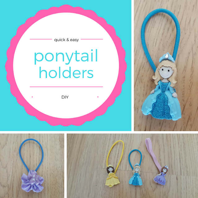 Quick & easy DIY ponytail holders