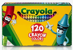 Crayola crayons - box of 120 colors