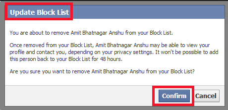 How To View Your Blocked List On Facebook