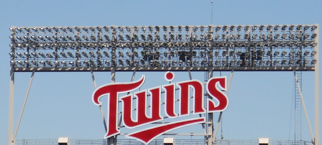 target field twins logo. makeup Target Field stadium