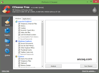 Download CCleaner Full Version free for windows 10