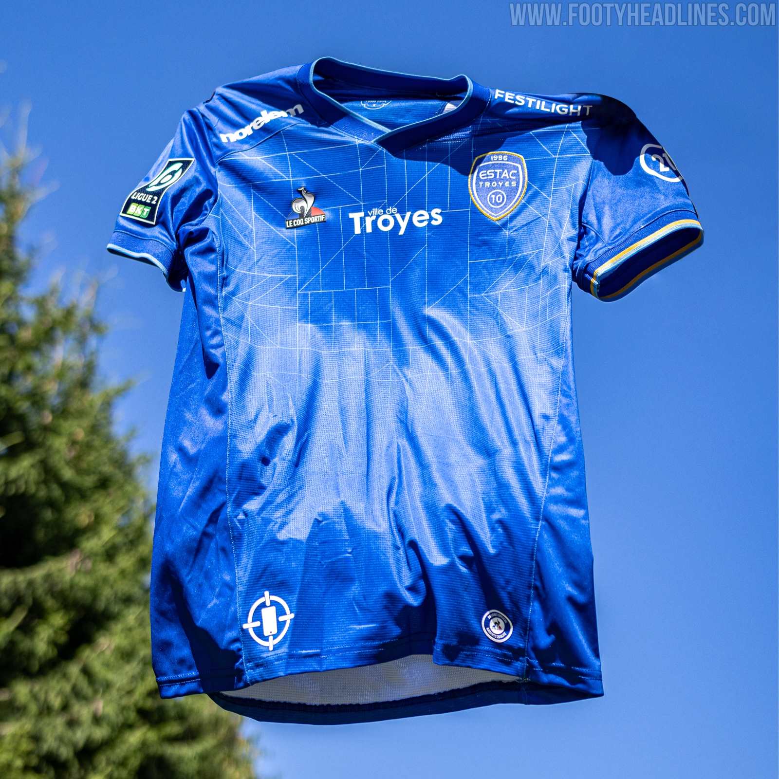 Maillot authentique Troyes AC