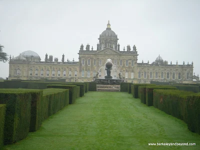 exterior of Castle Howard in York, England