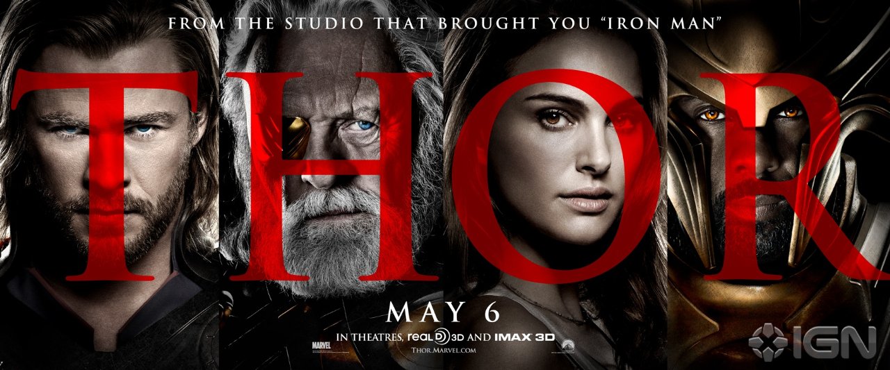 thor movie poster 2011. Latest English Movie Thor 2011