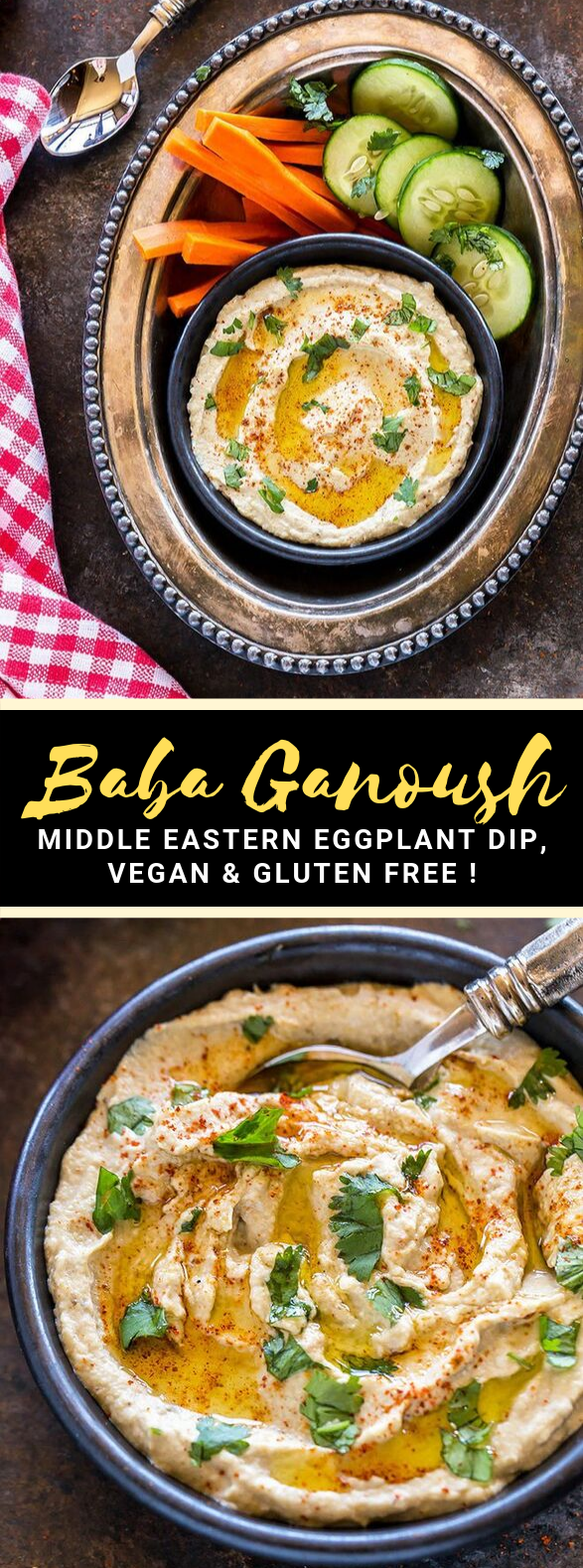 Baba Ganoush #vegan #vegetarian