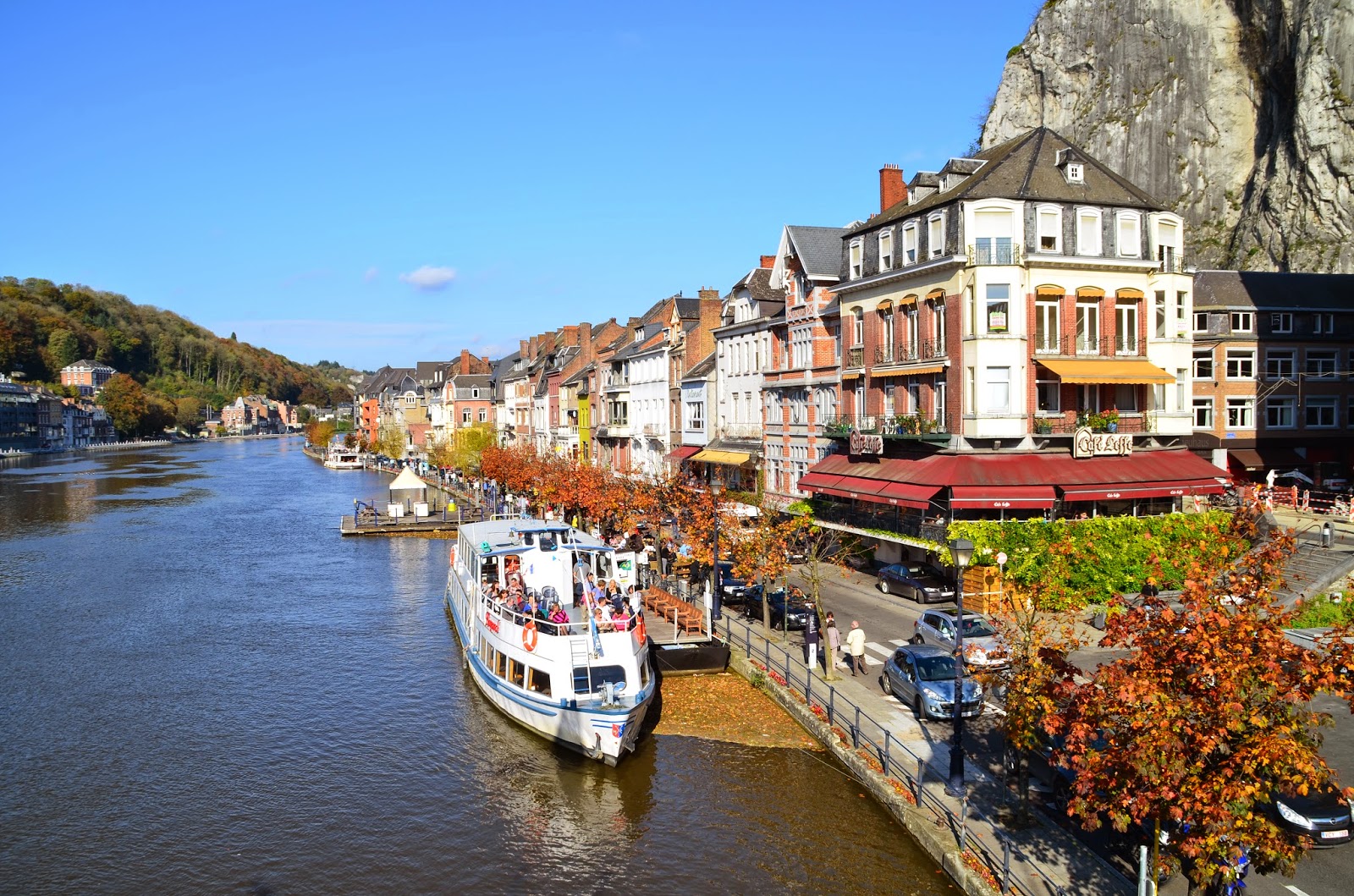 Ardennes, Moto, Dinant, Abbaye de Maredsous, Givet, Belgique