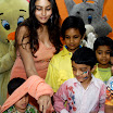 Namitha meets Kids at Children welfare association