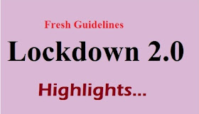 MHA issues Fresh Guidelines for lockdown 2.0: Check Details here 