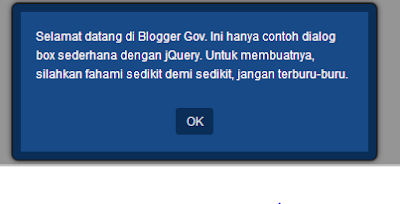kotak box dialog