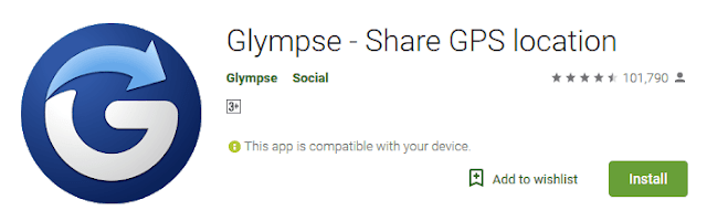 Download Aplikasi Pelacak Glympse