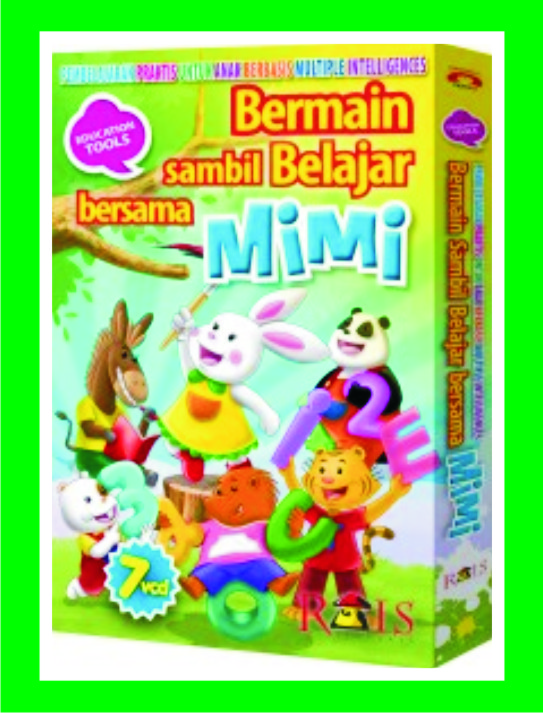 PAKET BERMAIN SAMBIL BELAJAR BERSAMA MIMI - 7 VCD - Lagu 