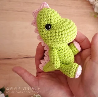 PATRON GRATIS DINOSAURIO AMIGURUMI 67044