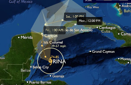 Decretan alerta Naranja para todo QR por “Rina”, pese a su degradación a Categoría I